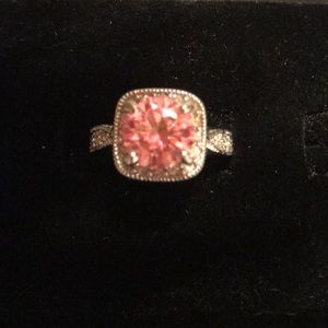 Premier Designs Ring - Pink Ice size 7